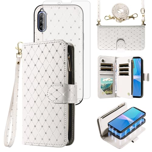 Coque Sony Xperia 10 III Asuwish Blanc idéale pour le bureau et vos sorties