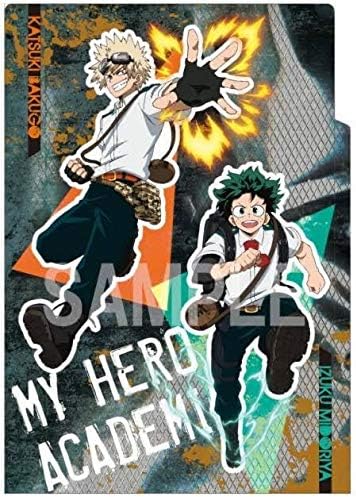Amazon 僕のヒーローアカデミア アニメイト 3ポケットクリアファイル アニメ 萌えグッズ 通販