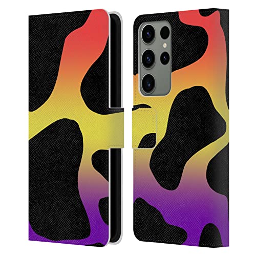 Coque portefeuille Samsung S23 Ultra cuir Grace Illustration aux finitions soignées