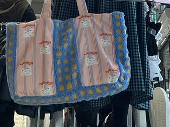 Amazon | 韓国生地 動物柄 犬柄 ピンクストライプ マルチーズ