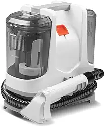 Extrator de sujeira portátil de 1600 W - Limpa estofados e tapetes, alta potência, voltagem brasileira de 220 V, adequado para uso doméstico e no escritório (127V)