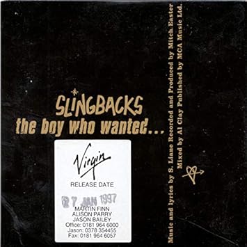 Slingbacks The Boy Who Wanted Slingbacks Cds Amazon Com Music