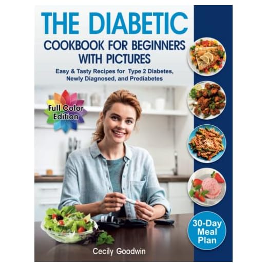 The Diabetic Cookbook for Beginners with Pictures: Easy & Tasty Recipes for Type 2 Diabetes, Newly Diagnosed, and Prediabetes | 30-Day Meal Plan in the Healthy Diet Book