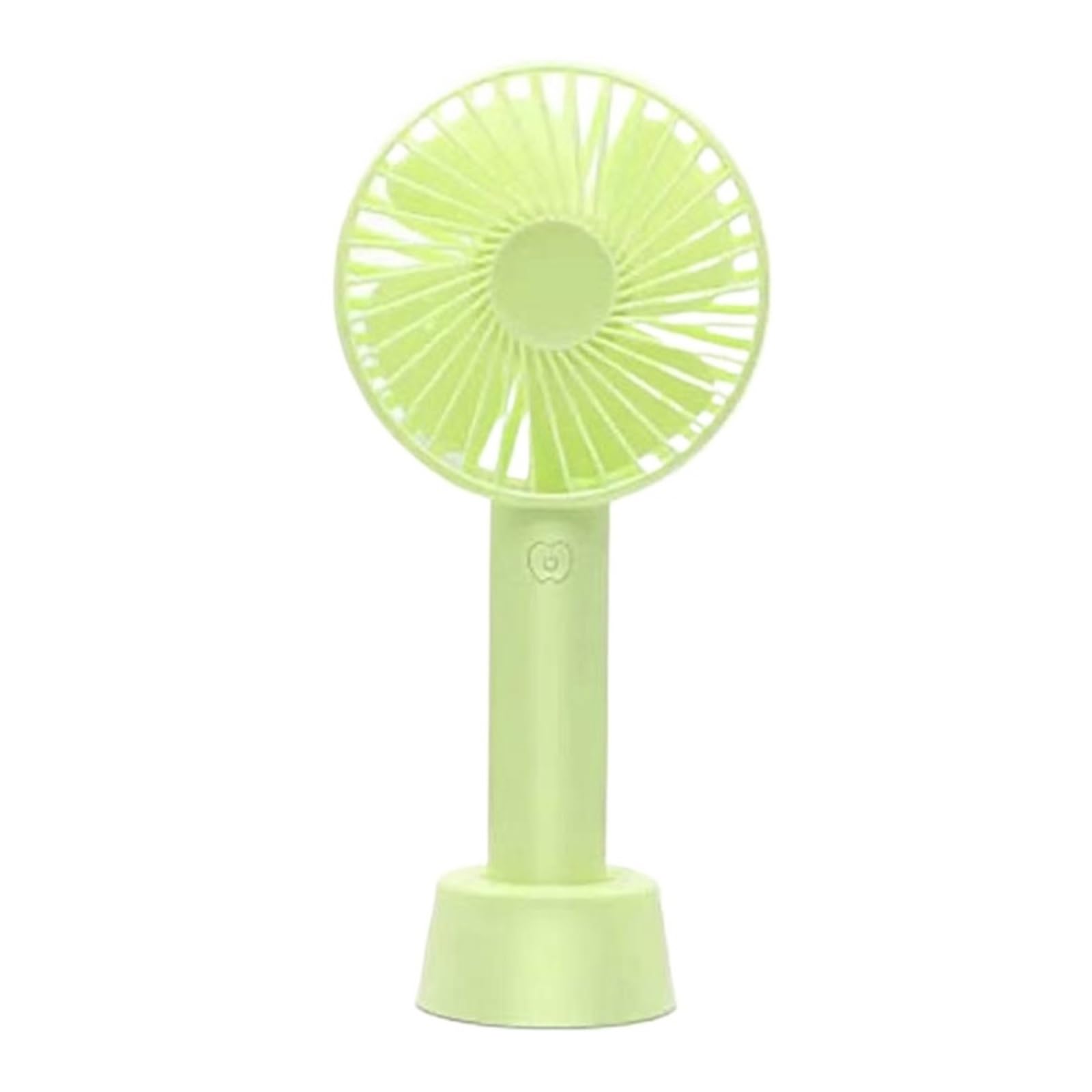 Ventilatore portatile portatile, ricaricabile tramite USB, mini ventilatore con supporto per telefono, per estate, casa, ufficio, esterno, forte ventola di raffreddamento da scrivania