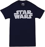 Star Wars Mens Simplest Logo Graphic Tee
