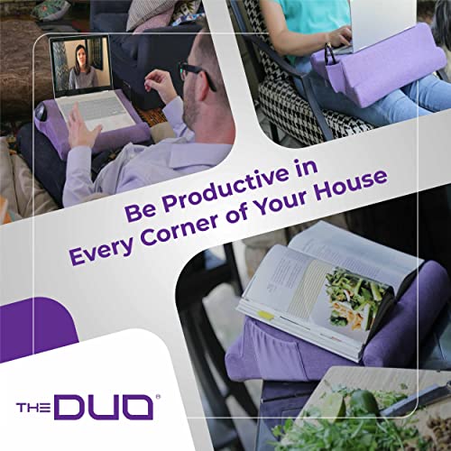 THE-DUO-Laptop-20-Angled-Laptop-Stand-Work-from-Home-Laptop-Accessories-Laptop-Desk-Memory-Foam-Laptop-Pillow-Built-in-Side-Pockets-Removable-Washable-Cover