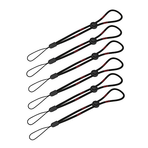 Handschlaufe Handy Stück Schwarz Hand-Armband Lanyard für Taschenlampe Taschenlampe USB Flash Schlüssel Fernbedienung Kamera MP3-Player PSP