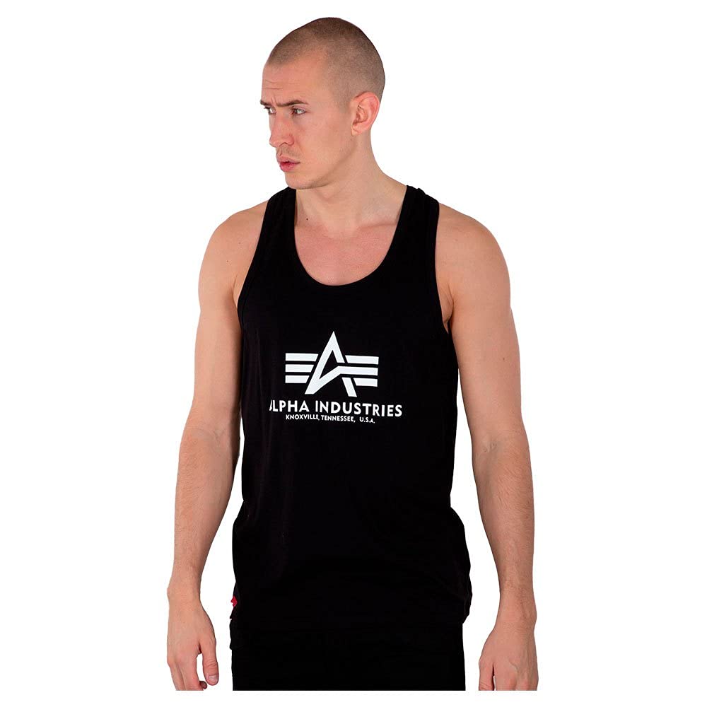 Alpha Industries Noir Tank Top Basic Bb