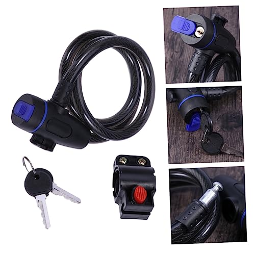 VANZACK Bike Padlock Lock Chain Cable Lock for Road/Mountain Bike Theft Proof Steel Cable