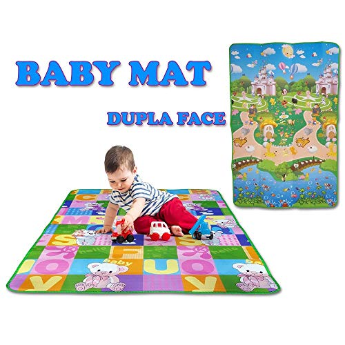 Tapete De EVA Baby Mat Dupla Face 180x120cm