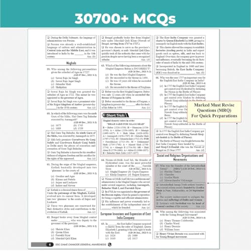 Image of PW SSC Game Changer General Awareness, Maths, English & Reasoning Combo Set of 4 Books For 2026 Exams | Chapter, Topic & Exam-wise PYQs | For CGL, CHSL, MTS, CPO, GD, Delhi Police, Steno
