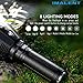 IMALENT MS18 100000 Lumens LED Flashlight Powerful Tactical Flashlights with OLED Display, Brightest Flashlight Waterproof for Outdoors Emergency Working (Warm Light)