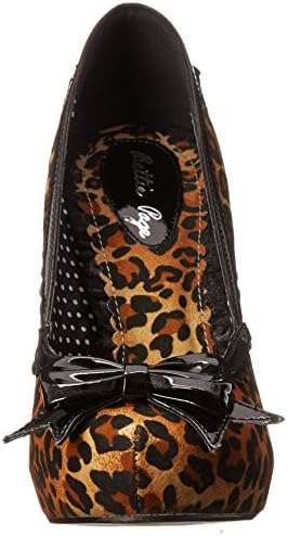 Bettie Page Women's Bp517-ginger, Leopard, 6 M US | Image 1