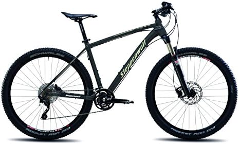 Steppenwolf Men's Tundra Pro Hardtail Mountain Bike, 27.5 inch wheels, 18.5 inch frame, Men's Bike, Antracite/Desert Matte Black, 99% assembled
