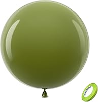 Vista 112 de Bezente Globos de látex verde lima para fiesta, paquete de 100 globos de color verde claro de 12 pulgadas, globos redondos de helio verde fruta