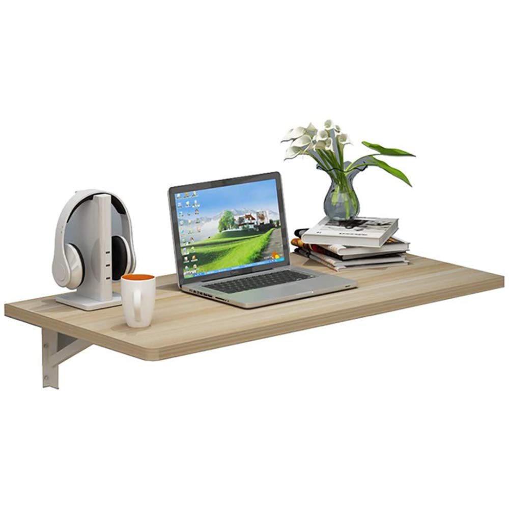 Table pliante murale LUNEZY 120x40cm pour bureau et cuisine