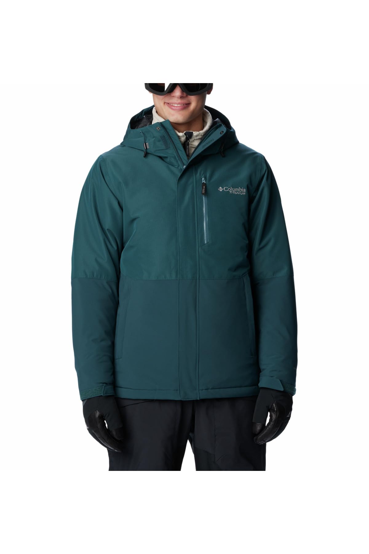 Columbia Winter District II Erkek Kayak Montu, Su Geçirmez, Koyu Yeşil, S Beden