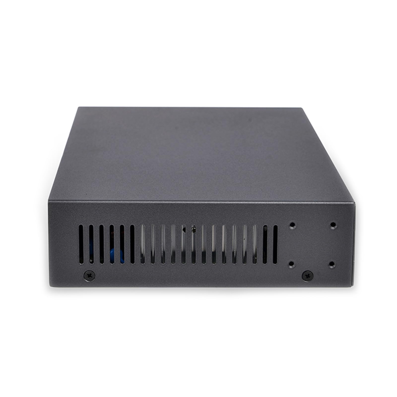 Switch Gigabit Power over Ethernet a 10 porte con alloggiamento in metallo, porta 8 x 1000 m e 2 uplinking, facile installazione, switch Power over Ethernet non gestito