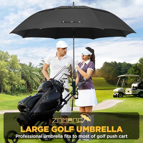 ZOMAKE Golf Umbrella Large Windproof Heavy Duty Umbrellas 54INCH - image 7