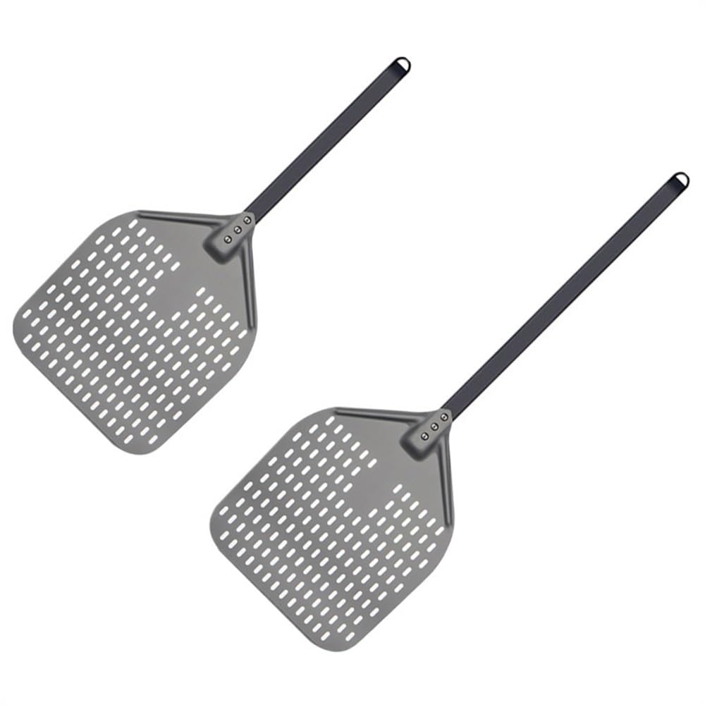 Aluminiowa łopatka do pizzy, 30 cm, długa łopatka do pieczenia, nieprzywierająca łopatka, idealna do pieca do pizzy i grillowania, akcesoria kuchenne