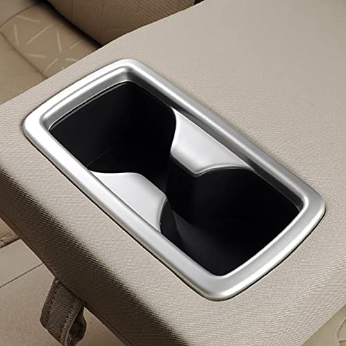 Portavasos tapa decorativa plateada mate para Toyota Rav4 2020-2024 miniatura 5
