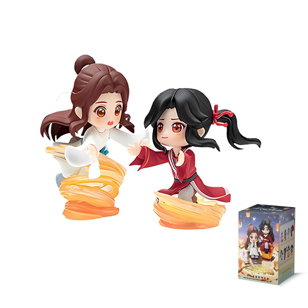 Sponsored Ad – Tian Guan Ci Fu Figures,2pcs Xie lian and Hua Cheng Action Figure Pvc Statue Model Collectible Desktop Ornaments Birthday