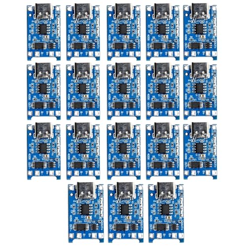 Image of TP4056 Type-C 1A Lithium Battery Charging Module with Protection, USB-C Li-ion /Li-Po Charger Board, 5V Input (2)
