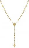 XUANPAI Gold Rosary Necklace in Gold