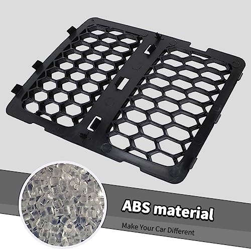 Image of 3PCS Honeycomb Grill Inserts Compatible with Jeep Grand Cherokee 2014-2016 (Black)