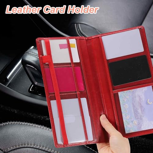 Porta Documentos de Auto PU Leather miniatura 5