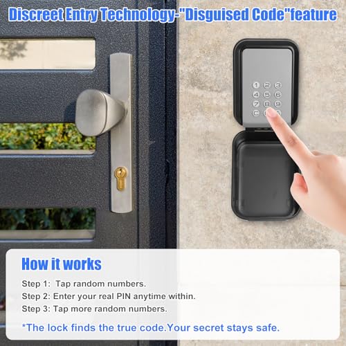 Cajetin llaves con codigo IP65: olvida las llaves perdidas en tu alquiler vacacional con TTLock 4