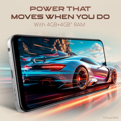 Image of Lava Bold N2 (Indus Black, 4 GB RAM, 64 GB Storage) | 13MP AI Dual Rear Camera | Largest 6.75 inch HD+ Display | 5000 mAh Battery & 10W Charging | IP64 Water & Dust Proof | Charger & Phone-Case in Box