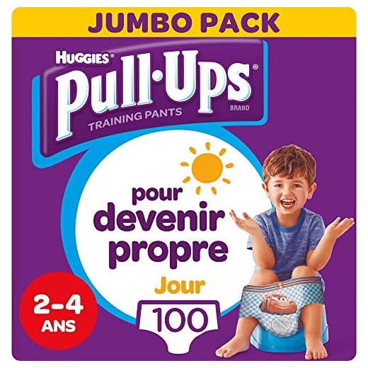 Huggies Pull-Ups Pañales de Aprendizaje , 4 paquetes de 25 Unidades