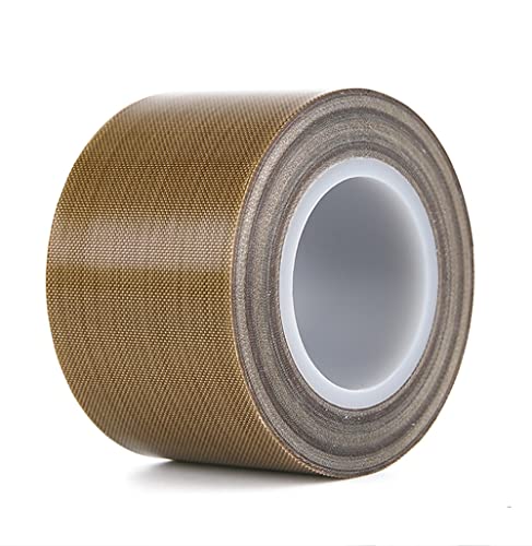 AIYUNNI Teflon Tape, (2-inch x 33 Feet x 0.18mm) PTFE Tape for Vacuum Sealer Machine, Hand Impulse Sealers Insulation PTFE Coated Fiberglass Adhesive Tape - Thumbnail 3