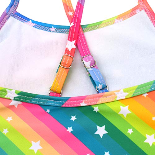 Image of Girls One Pieces Swimsuit Cute Swimwear Bathing Suits 2-12 Years