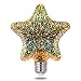 Decorative 3D LED Bulb, E26 Base, 4W, AC100-240V, Soft Warm Light, Non-Dimmable, Non-Portable, No Plug-Connected | Not Include Bulb Holder