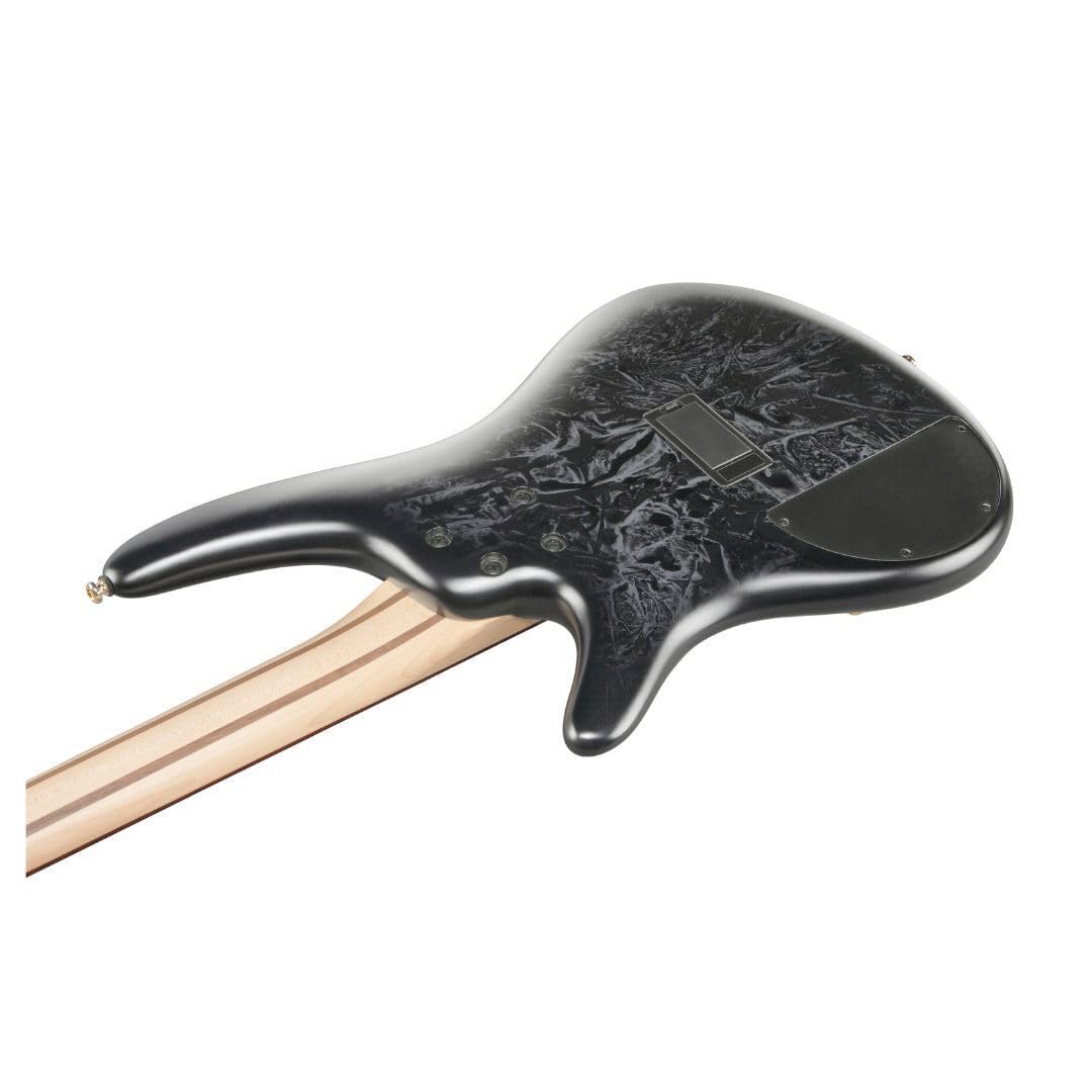 Ibanez SR Standard 4-string Electric Bass - Black Ice Frozen Matte - Image 4