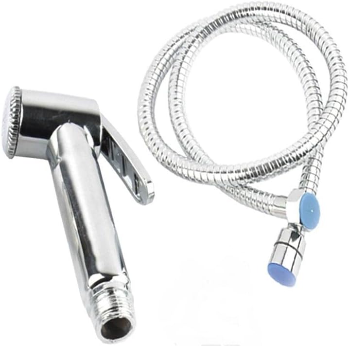 Infinite tech Stainless steel Toilet water spray pipe Flexible soft Tube and ABS material Gun only Hand Shower Health Faucet Jet spray