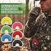 Ceenna 6 Pcs Turkey Mouth Calls Realistic Diaphragm Turkey Calls for Hunting Accessories Realistic Sounds Easy-Blow, High-Volume Call for Beginner and Professional People, 6 Color