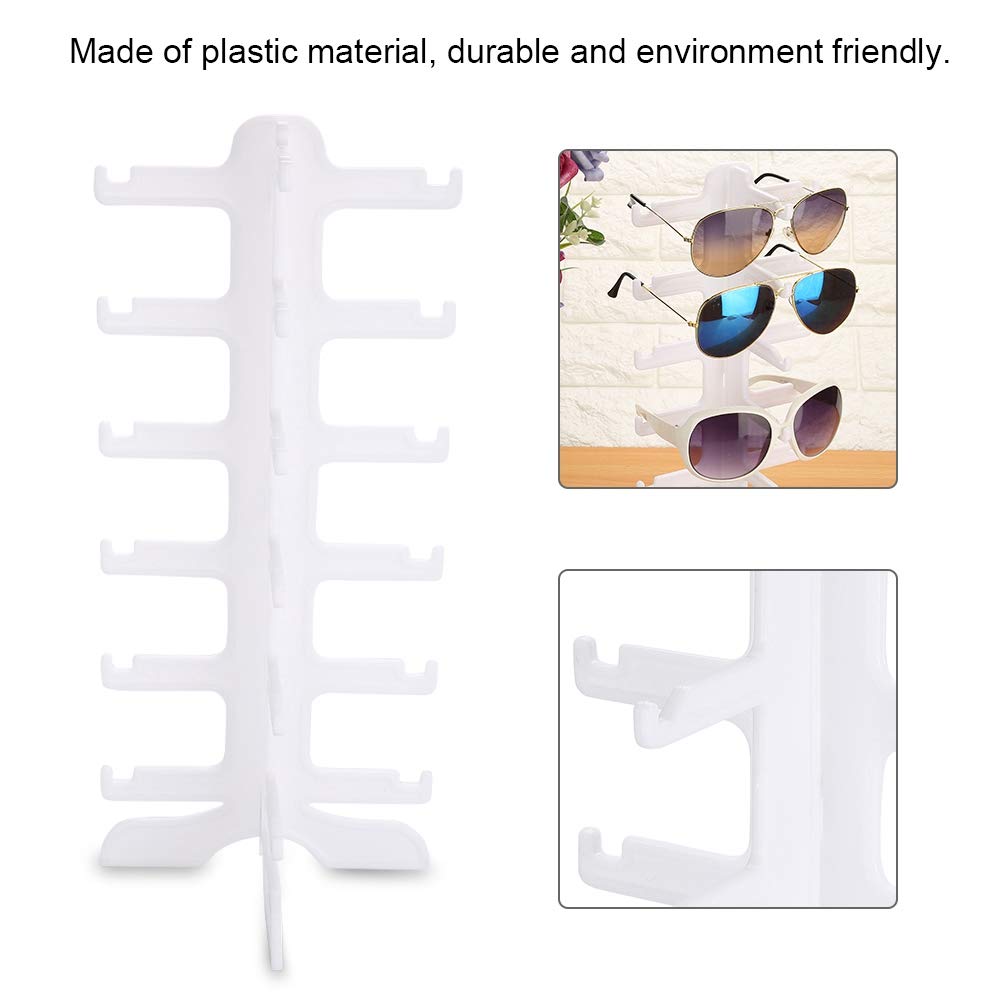 Aazon.co: Kono Sunglasses Organizer For 10 Pairs Of Eyewear Glasses Holder Display Stand - View #11