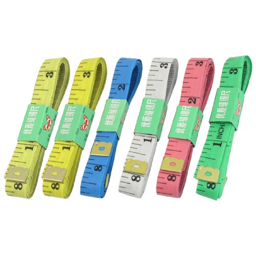 Cinta Métrica Fibra de Vidrio 1.5 m Pack 6