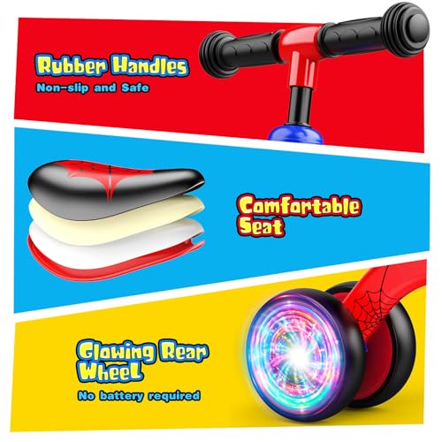 Braxel Spielzeug ab 1 2 Jahr, Laufrad ab 1 2 Jahr Kinderspielzeug ab 1-2 Jahr, Ostergeschenke Kinder ab 1 2 3, Geschenk 1 2 Jahr Junge Spielzeug für 12-24 Monate Baby Lauflernrad Mit Vierrädriger – Bild 4