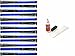 Winn Dri-Tac Midsize +116-Inch Grip Kit (13-Piece), Black/Blue