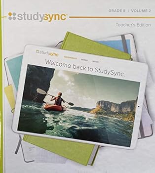 Hardcover StudySync, Teacher's Edition, Grade 8 Volume 2, c. 2020 9781949739329, 1949739325 Book