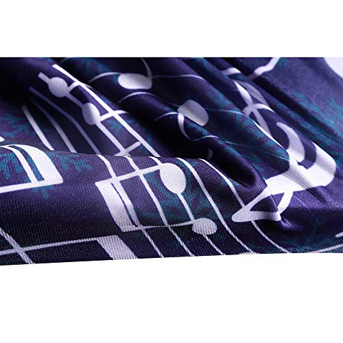 Qees, Tastatur-Abdeckung für digitales/elektrisches Klavier mit 61/88 Tasten, dehnbare Tastatur-Staubschutzhülle, JJZ357