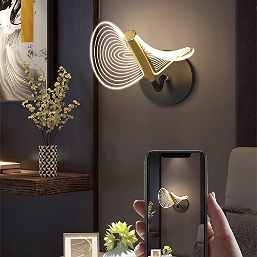 Accesorio de iluminación de pared moderno con luces LED de 6W y poste de metal 7
