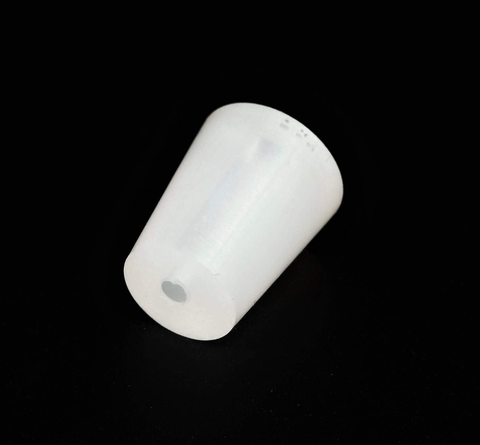 AlcoFermBrewSilicone Stoppers with Hole - Versatile, Durable, Food Safe - For Labs & Food Industry (24/18 mm)