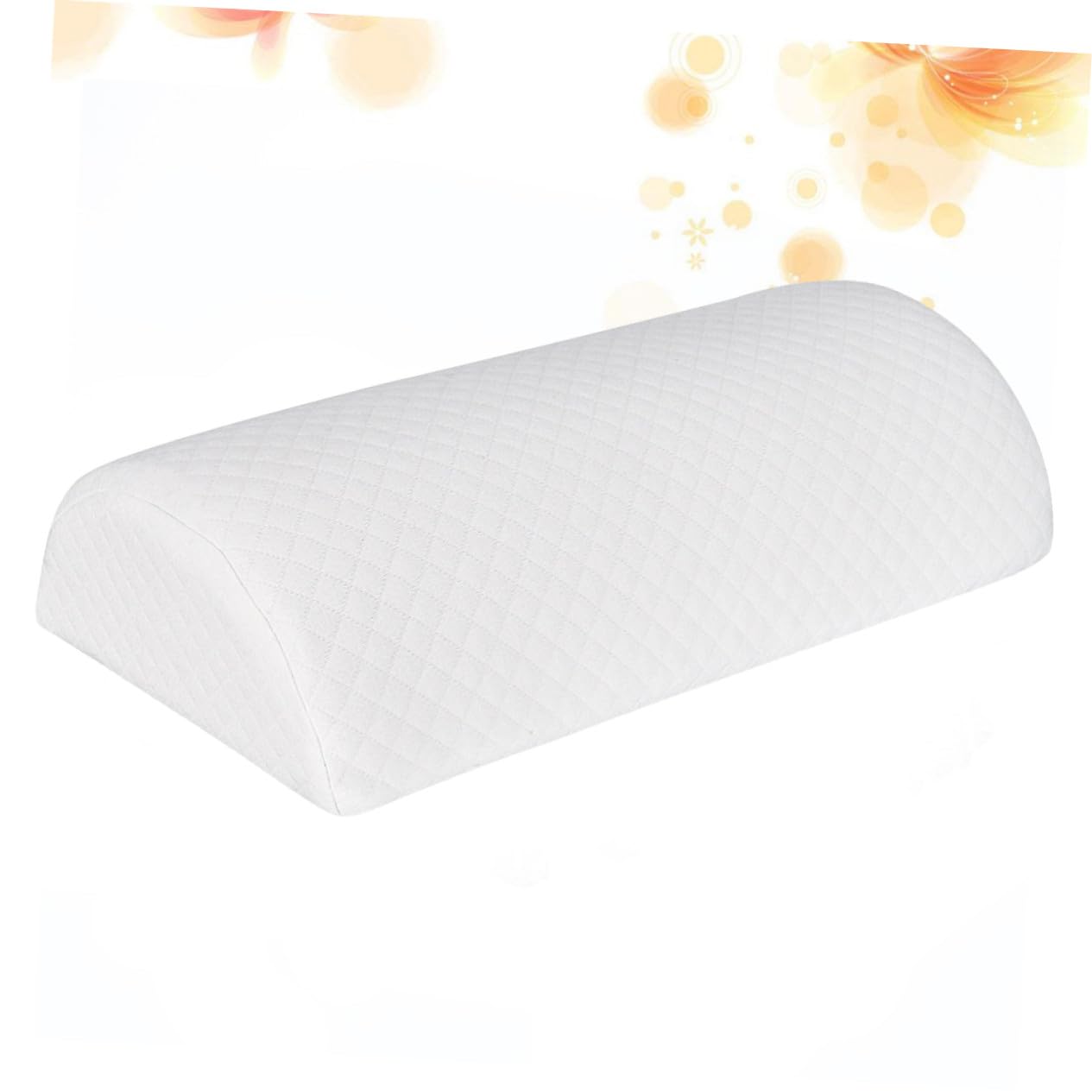 Almohada Rodillas 1pieza de Poliuretano de Color Claro Semicircular