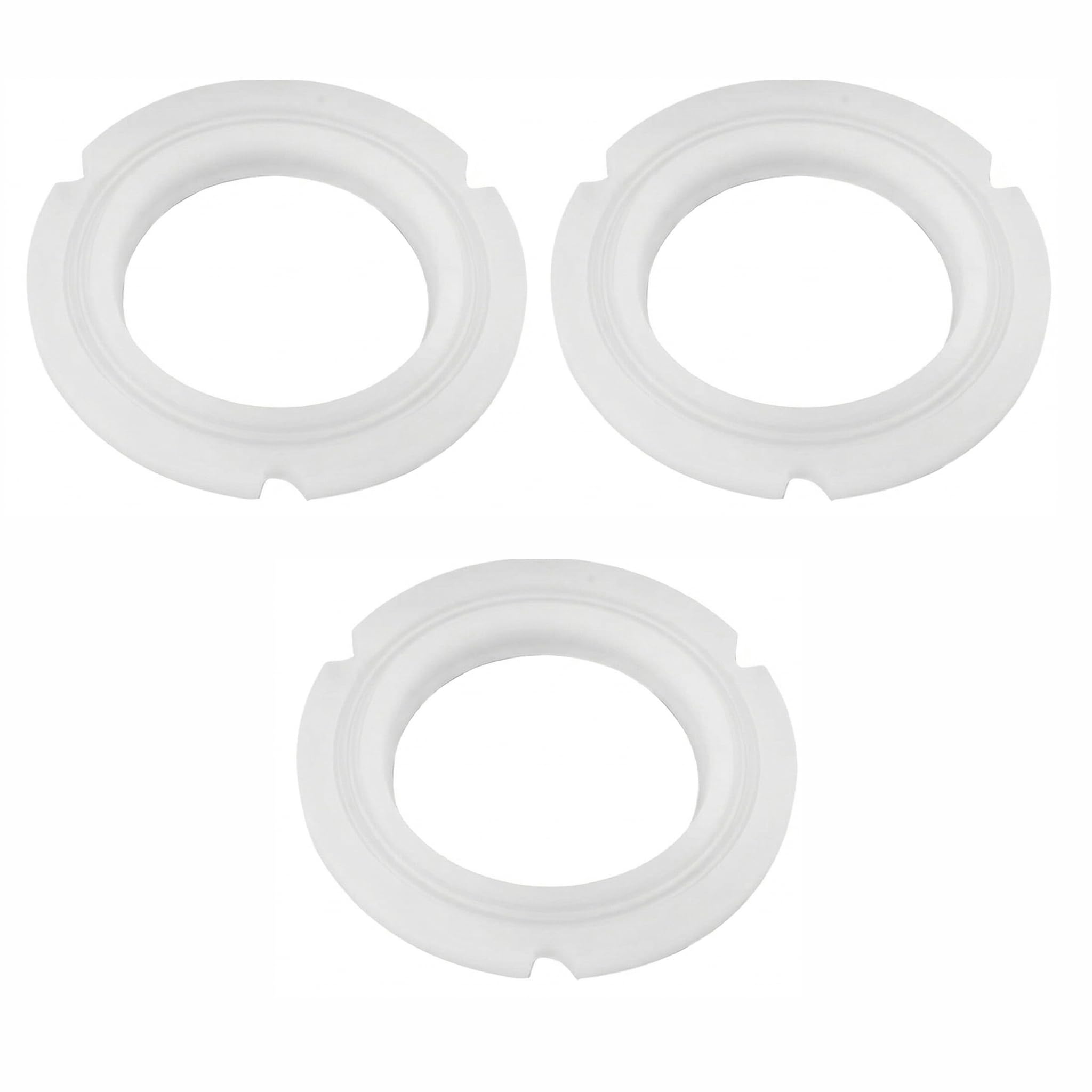 3 Piezas Juntas Portafiltro Recambio Cafetera compatible con Cecotec Cafelizzia 790/890/Pro/Steel/Steel Pro/Steel DUO/Shiny Pro/Fast/Fast Pro, Anillo Sellado de Silicona Resistente al Calor Sin Fugas