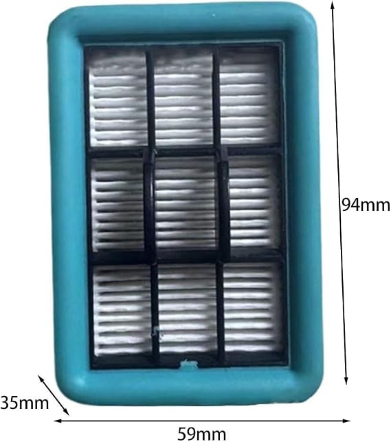 Replacement Roller Brush Filter Fits for Bissell for Crosswave HF2 3845N 3831 Floor Scrubber, Include Filter & Roller Brush